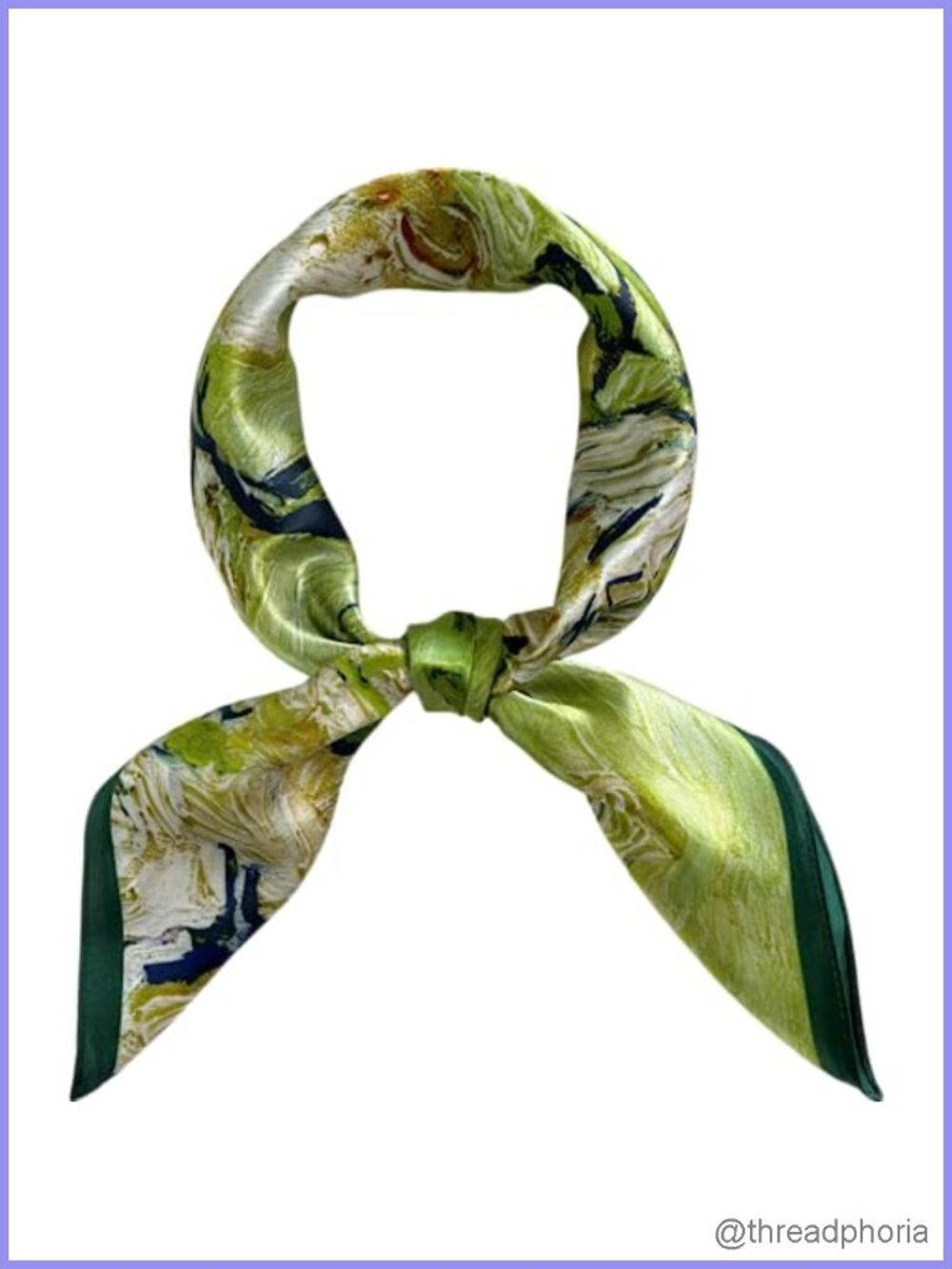 100% Mulberry Silk Scarf 27" Square Head Scarf Women Lightweight Neck Scarf